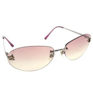 Chanel Sunglasses Eyewear Pink Small Good L7226862 59□16 117107